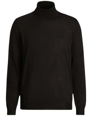 Oscar Jacobson Turtlenecks - Noir