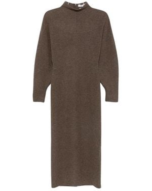 Max Mara Knitted Dresses - Brown