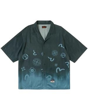 Evisu Short Sleeve Shirts - Verde