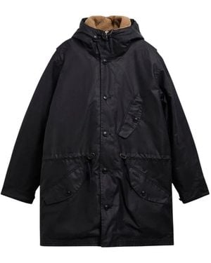Barbour Ursula Wax Parka - Schwarz