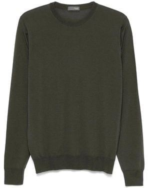 Drumohr Round-Neck Knitwear - Verde