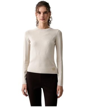 ARMANI EXCHANGE Round-Neck Knitwear - Blanc