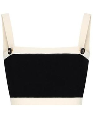 Dior Riviera Bandeau Top - Zwart