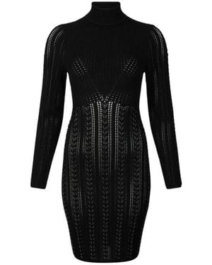 Liu Jo Knitted Dresses - Black