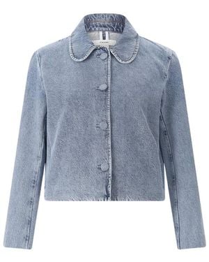 FRAME Denim Jackets - Blue