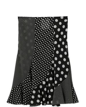 Junya Watanabe Midi Skirts - Nero