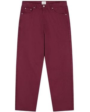 Arte' Straight Fit Jeans - Red