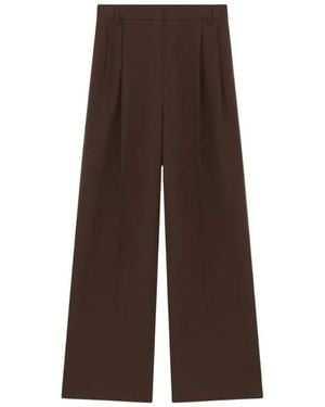 IRO Wide Trousers - Brown