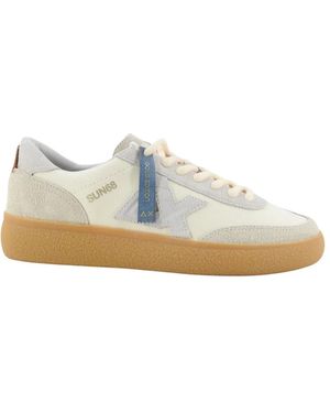 Sun 68 Trainers - White