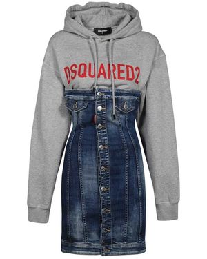 DSquared² Short Dresses - Blue