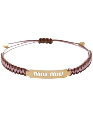 Miu Miu Bracelets - Brown