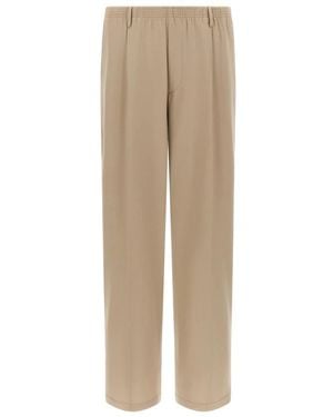 Cellar Door Straight Trousers - Natural