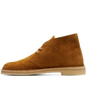 Clarks Lace-Up Boots - Brown