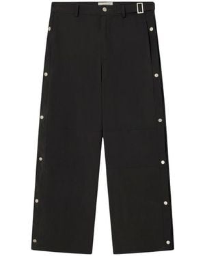 Carrera Straight Trousers - Negro