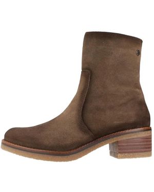 Porronet Heeled Boots - Marrón