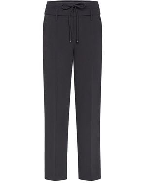Cambio Straight Trousers - Grey