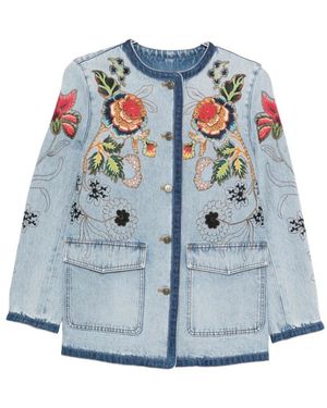 Valentino Denim Jackets - Blue
