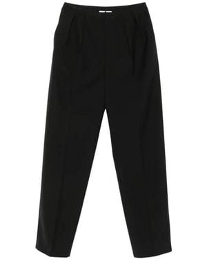 Jil Sander Broeken ,Zwart ,Trouser 138