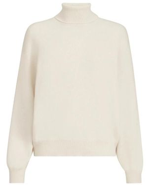 Brunello Cucinelli Truien & Vesten ,Cashmere Truien - Wit