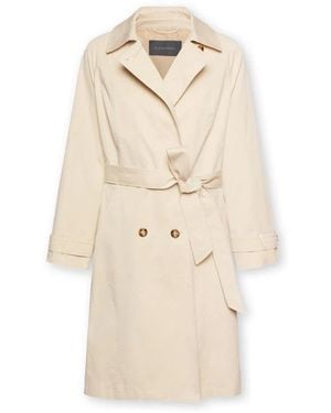 Elena Miro Trench Coats - Neutro