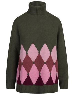 Ballantyne Cashmere Knitwear - Verde