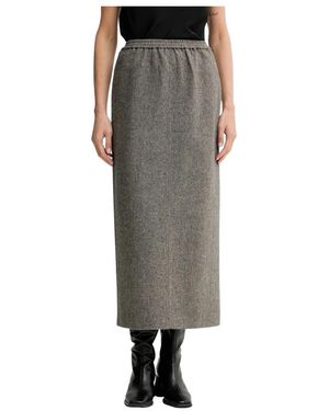 Isabelle Blanche Wolmix Rok - Grijs