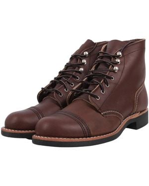 Red Wing Lace-Up Boots - Brown