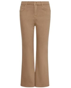 Marella Wide Trousers - Brown