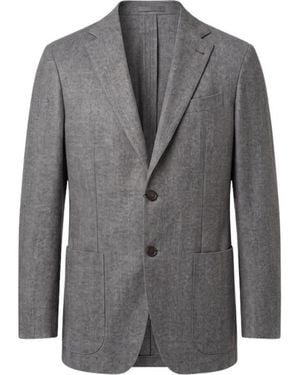 Corneliani Einknopf-Blazer - Grau