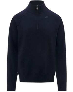 K-Way Turtlenecks - Bleu