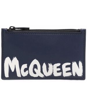 McQueen Wallets & Cardholders - Azul