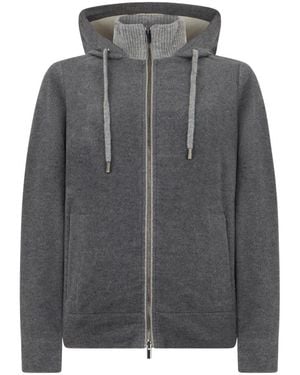 Peserico Zip-Throughs - Grey