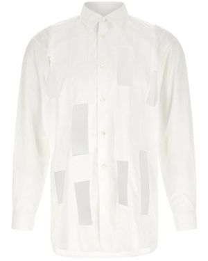 Comme des Garçons Casual Shirts - White