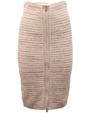 D.exterior Midi Skirts - Brown