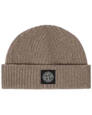 Stone Island Beanies - Marrone