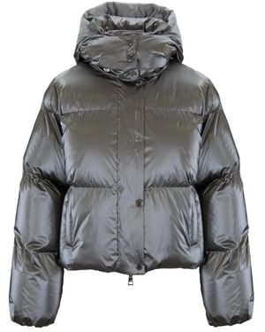 Elisabetta Franchi Down Jackets - Grey