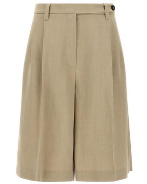 Brunello Cucinelli Sartorial Bermuda Shorts - Naturel