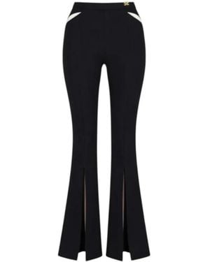 Elisabetta Franchi Wide Trousers - Blue