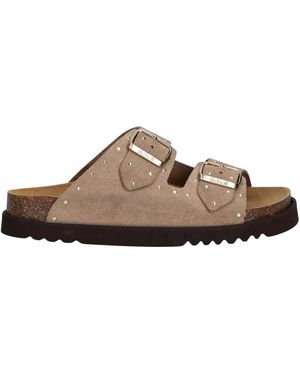 Scholl Beatriz Slider - Braun