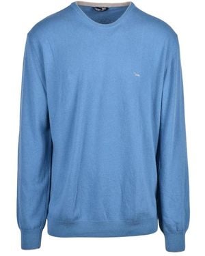 Harmont & Blaine Pullover Girocollo - Blauw