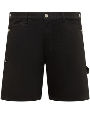 Courreges Denim Shorts - Nero