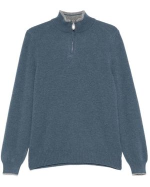 Fedeli Cashmere Knitwear - Blue