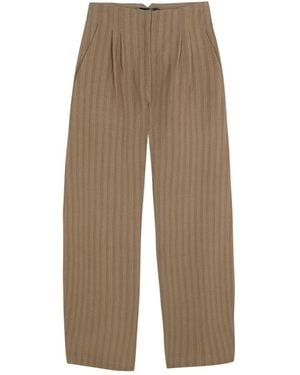 Cortana Wide Trousers - Natural