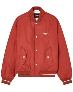 Emporio Armani Bomber Jackets - Red