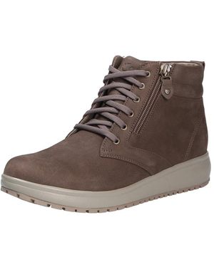 Joya Lace-Up Boots - Marrone