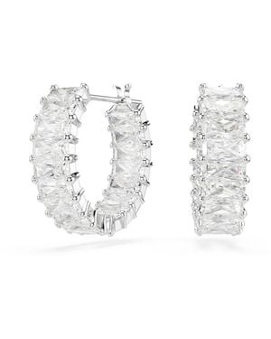 Swarovski Matrix Creolen - Mettallic