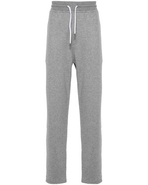 Brunello Cucinelli Grijze Jersey Broek Elastische Trekkoord Stijl - Grijs