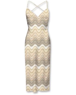 MC2 Saint Barth Midi Dresses - Metallic