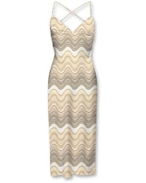 Mc2 Saint Barth Midi Dresses - Metallic
