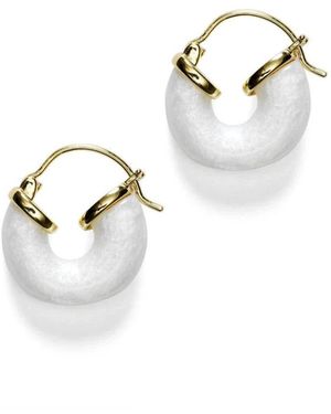 Anni Lu Accessoires ,Geel ,Petit Swell Hoop - Metallic
